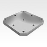 Subplates, grey cast iron with pre-machined clamping faces