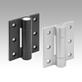 Spring hinges aluminium profile tension spring hinges, 3.8 Nm, without spring