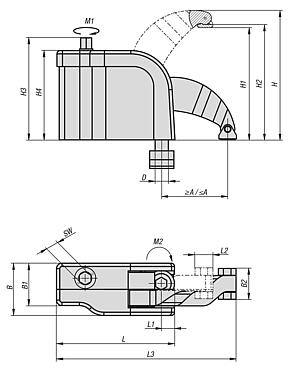 Power clamps compact